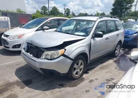 2011 Subaru Forester 2.5X from USA, damaged, VIN JF2SHABC2BH782984